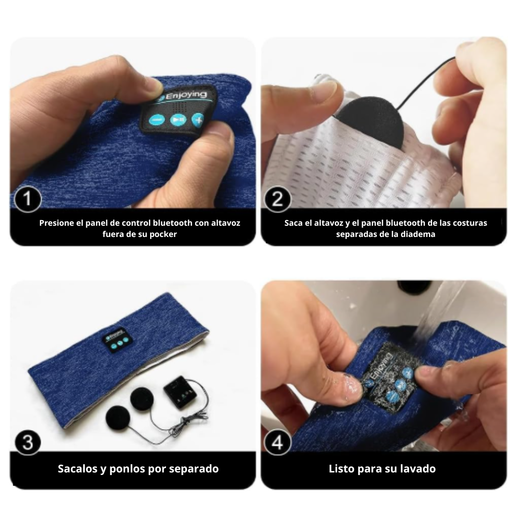 Duerme con música sin audífonos incómodos